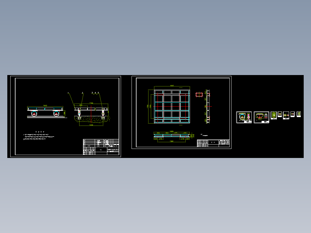 轨道平车生产制作图