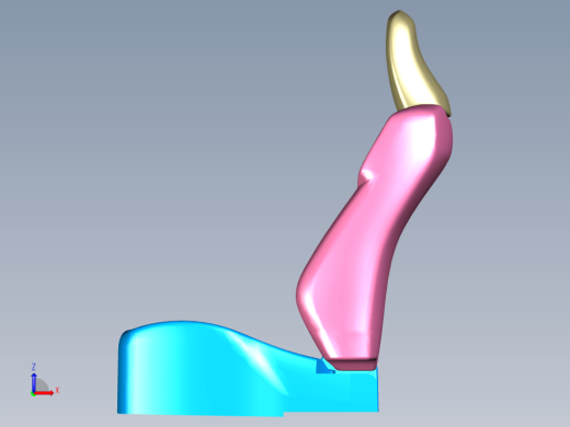 汽车座椅3D模型设计缩略图