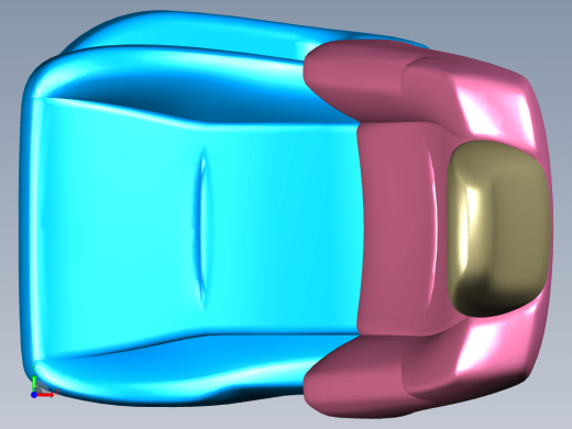 汽车座椅3D模型设计缩略图