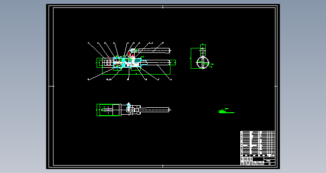 液压导线钳CAD+说明