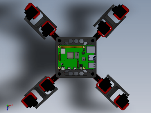 四足蜘蛛机器人 12 DOF Quadruped Spider缩略图