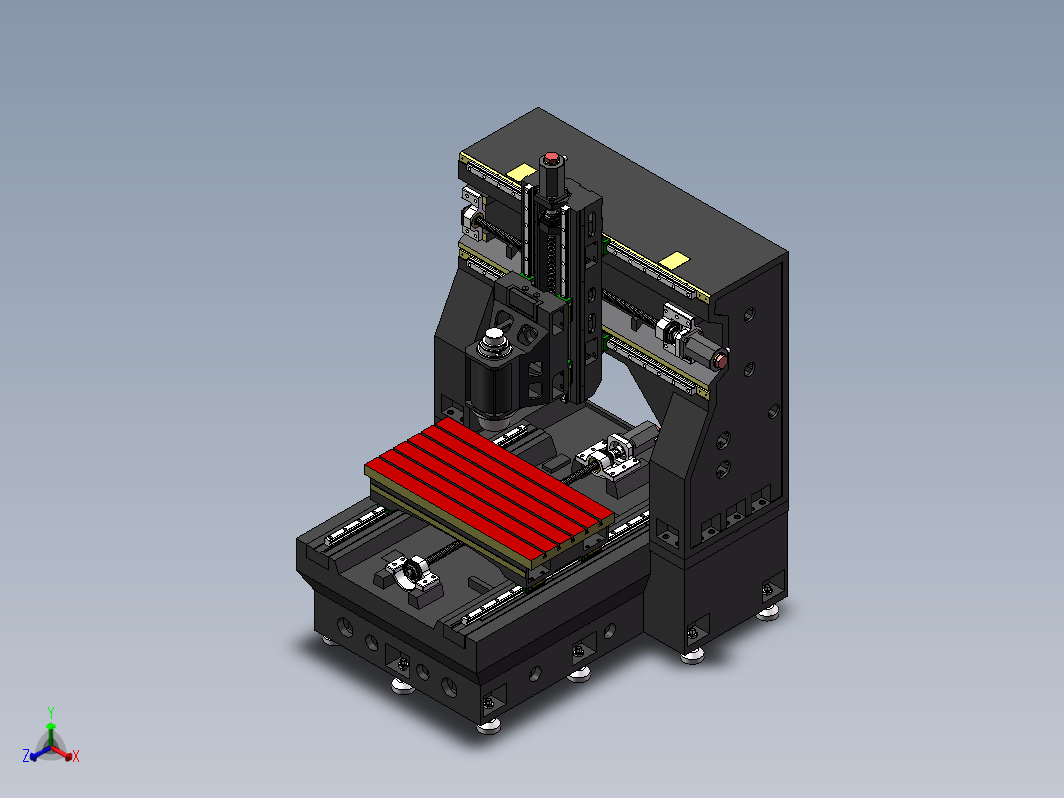 小型龙门数控铣床 1200X600