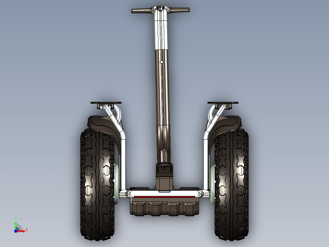 873赛格威x2越野型灵动车（二轮代步车）UG设计