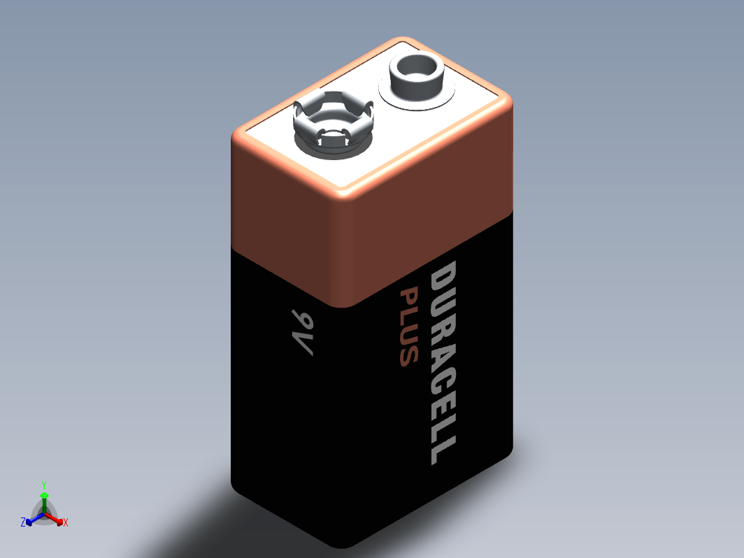 电池 9v-duracell-battery SW STP STL