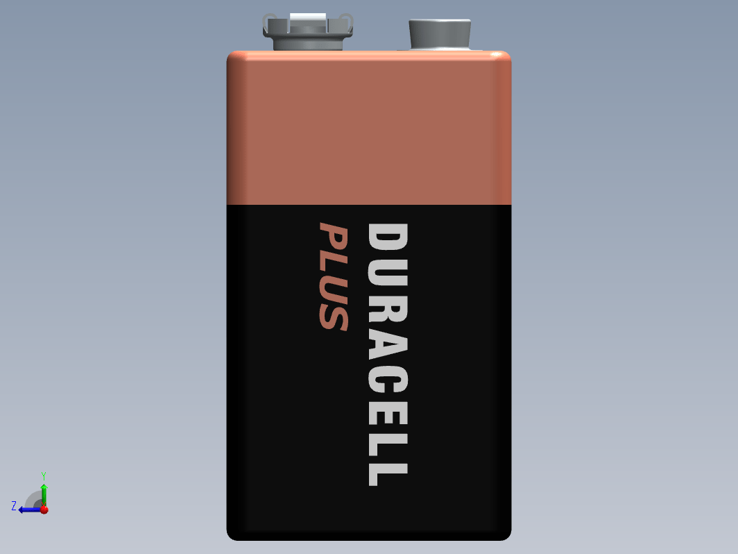 电池 9v-duracell-battery SW STP STL