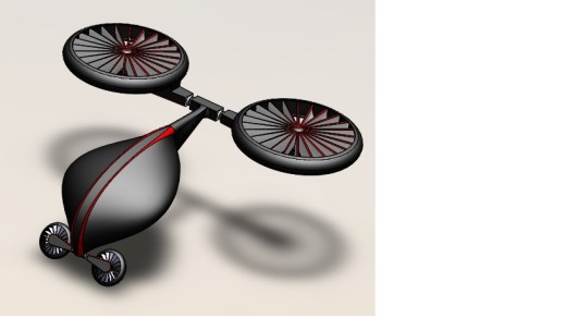 Drone简易概念飞行器