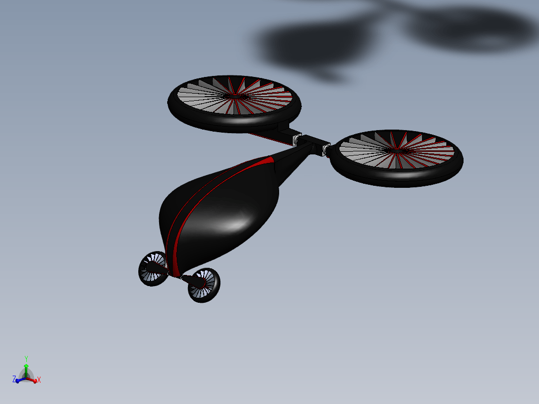 Drone简易概念飞行器