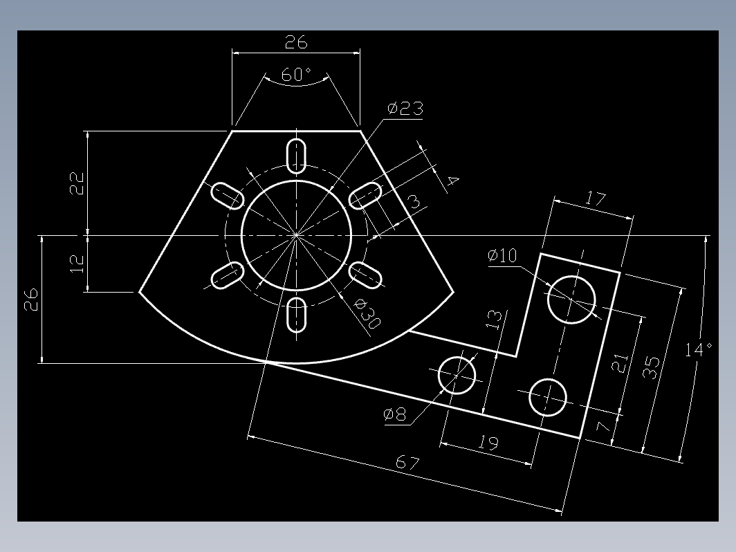CAD机械零件图-机械制图26