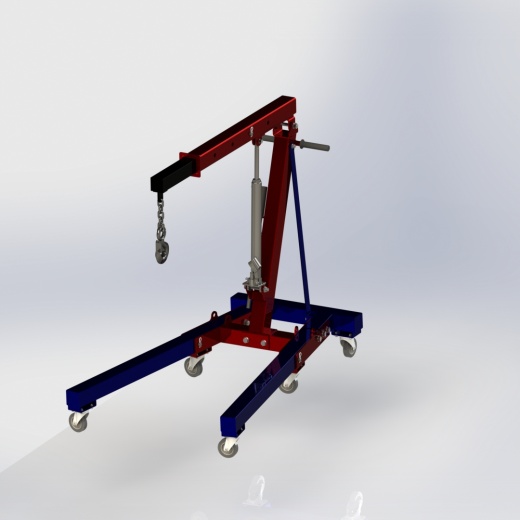 液压绞车移动起重机 Hydraulic winch缩略图