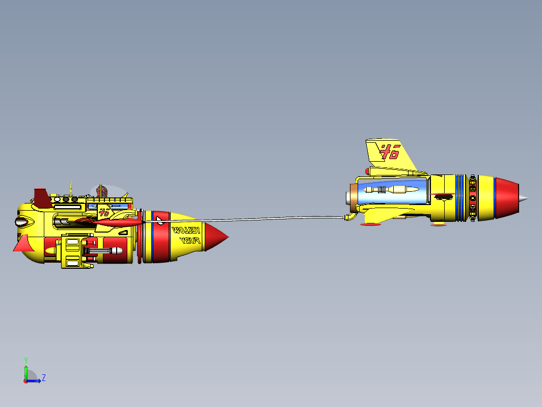 POD赛车“黄色狂怒”46号