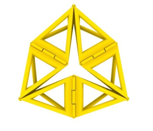 四面体旋转环图纸缩略图