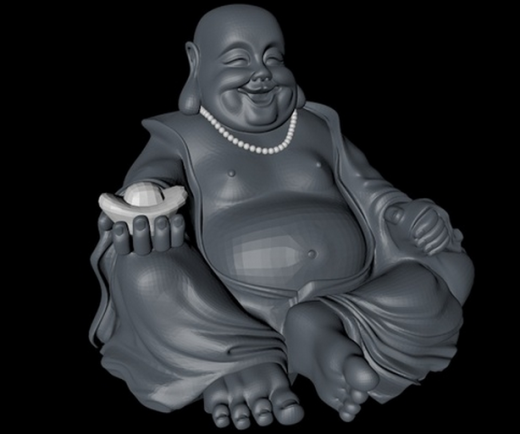 弥勒佛模型缩略图