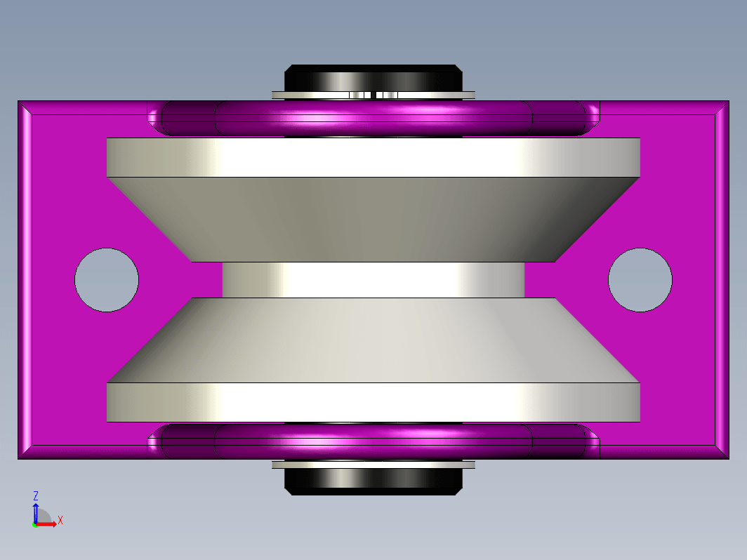 V型槽轮150mm