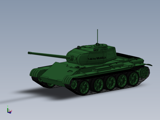 T-44中型坦克模型缩略图