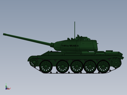 T-44中型坦克模型缩略图