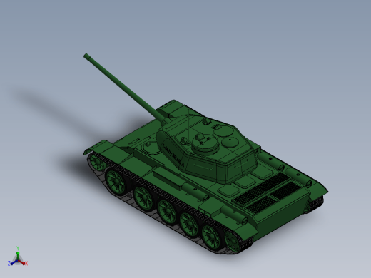 T-44中型坦克模型缩略图