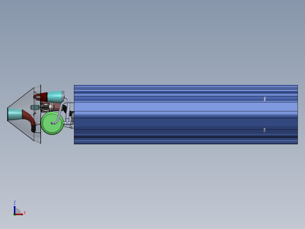 暖通空调Hyperloop结构