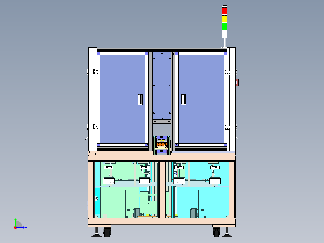 PCB板贴散热片机