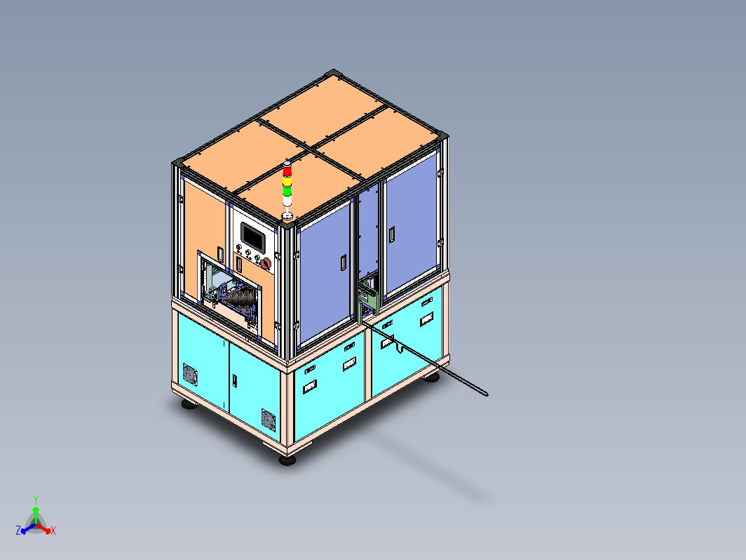 PCB板贴散热片机