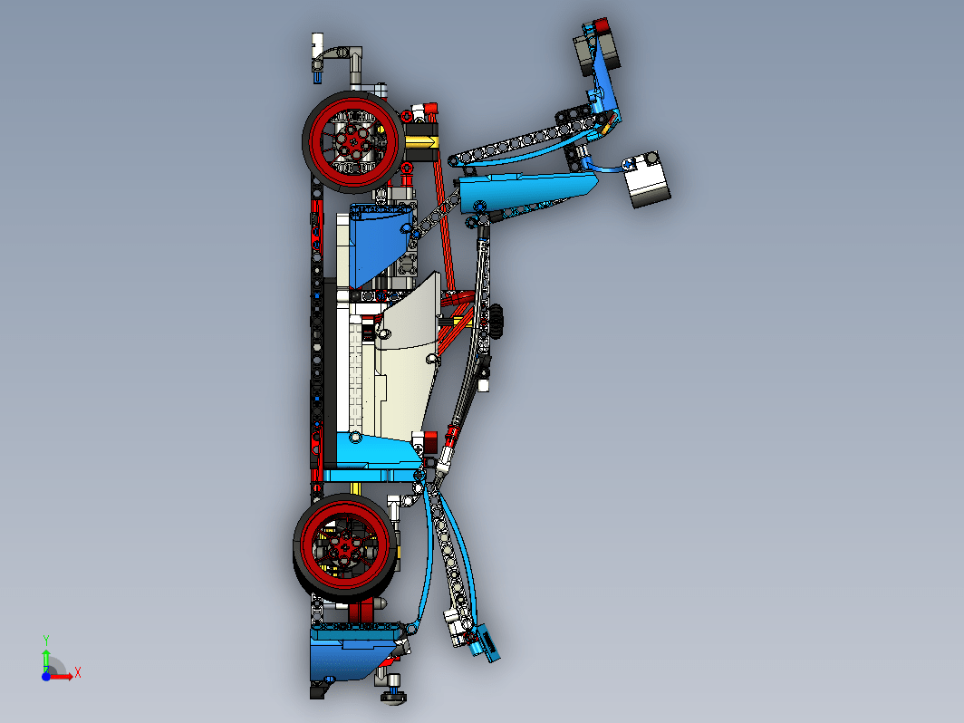 拉力赛车拼装玩具 