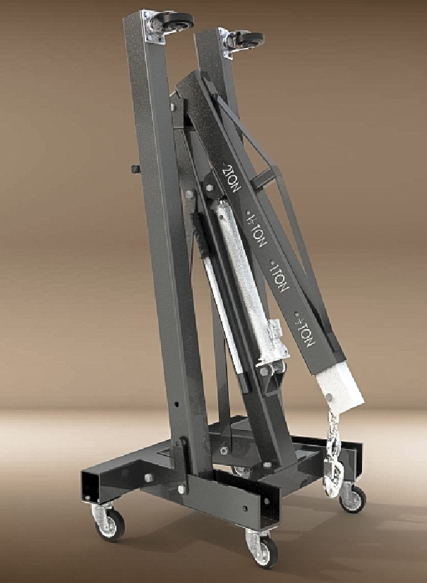 Folding mobile crane折叠式移动起重机