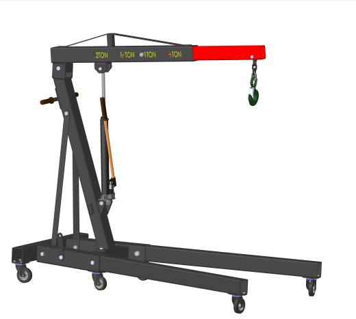 Folding mobile crane折叠式移动起重机缩略图