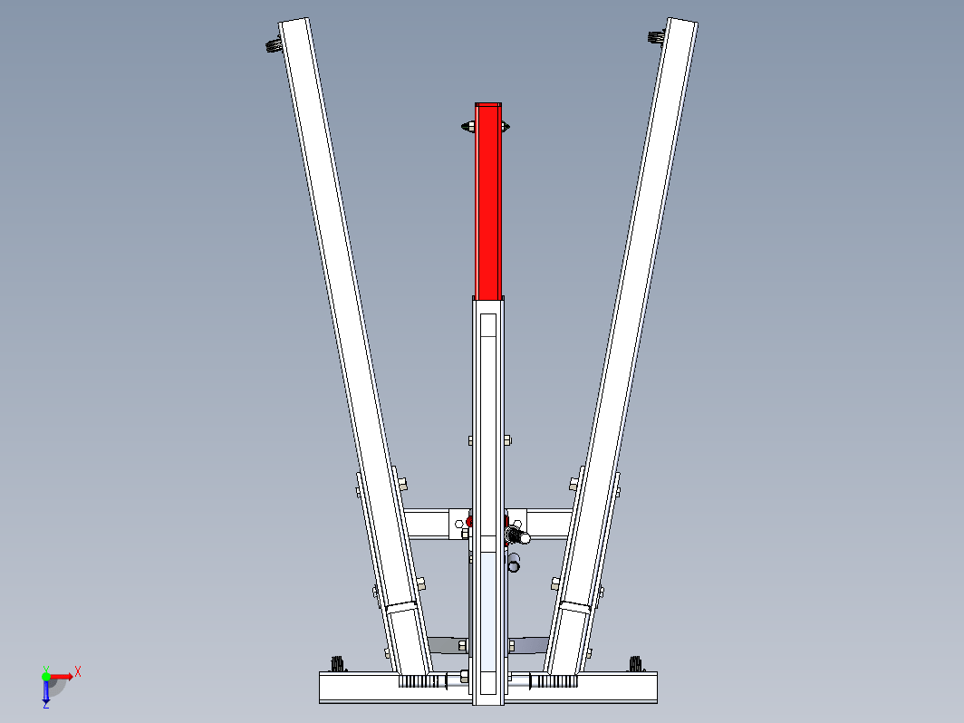 Folding mobile crane折叠式移动起重机