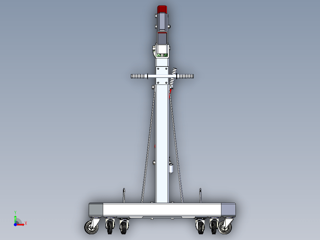 Folding mobile crane折叠式移动起重机