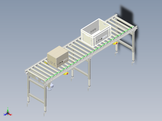 电动滚筒输送机 motor driven roller conveyor缩略图