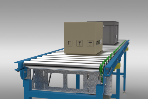 电动滚筒输送机 motor driven roller conveyor缩略图