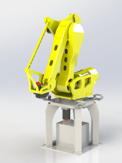发那科 Fanuc m410ib450工业机械臂图纸