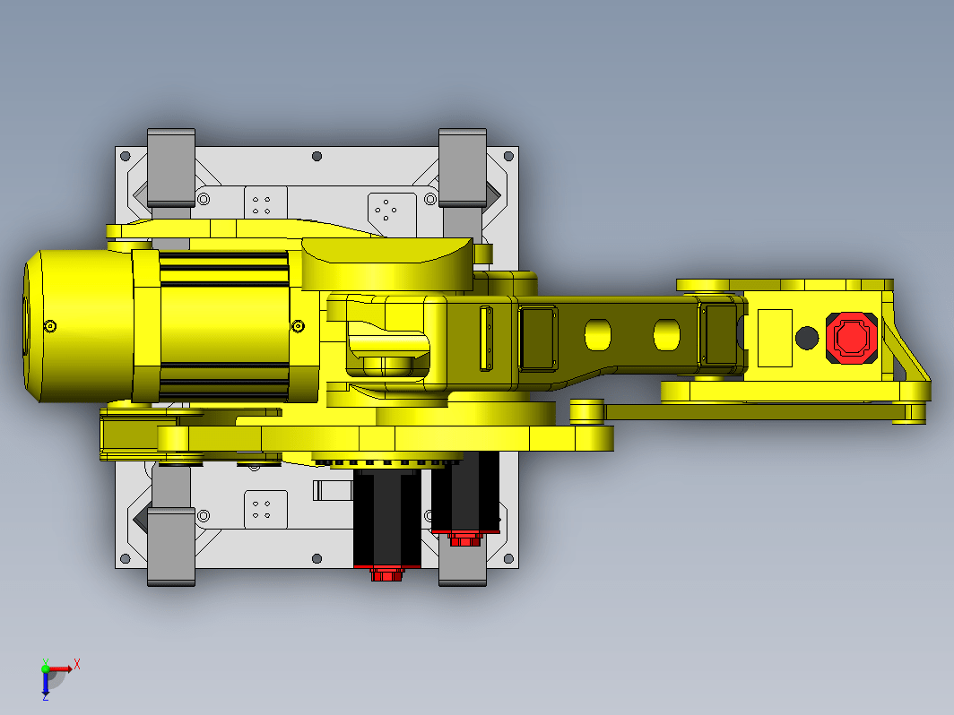 发那科 Fanuc m410ib450工业机械臂图纸