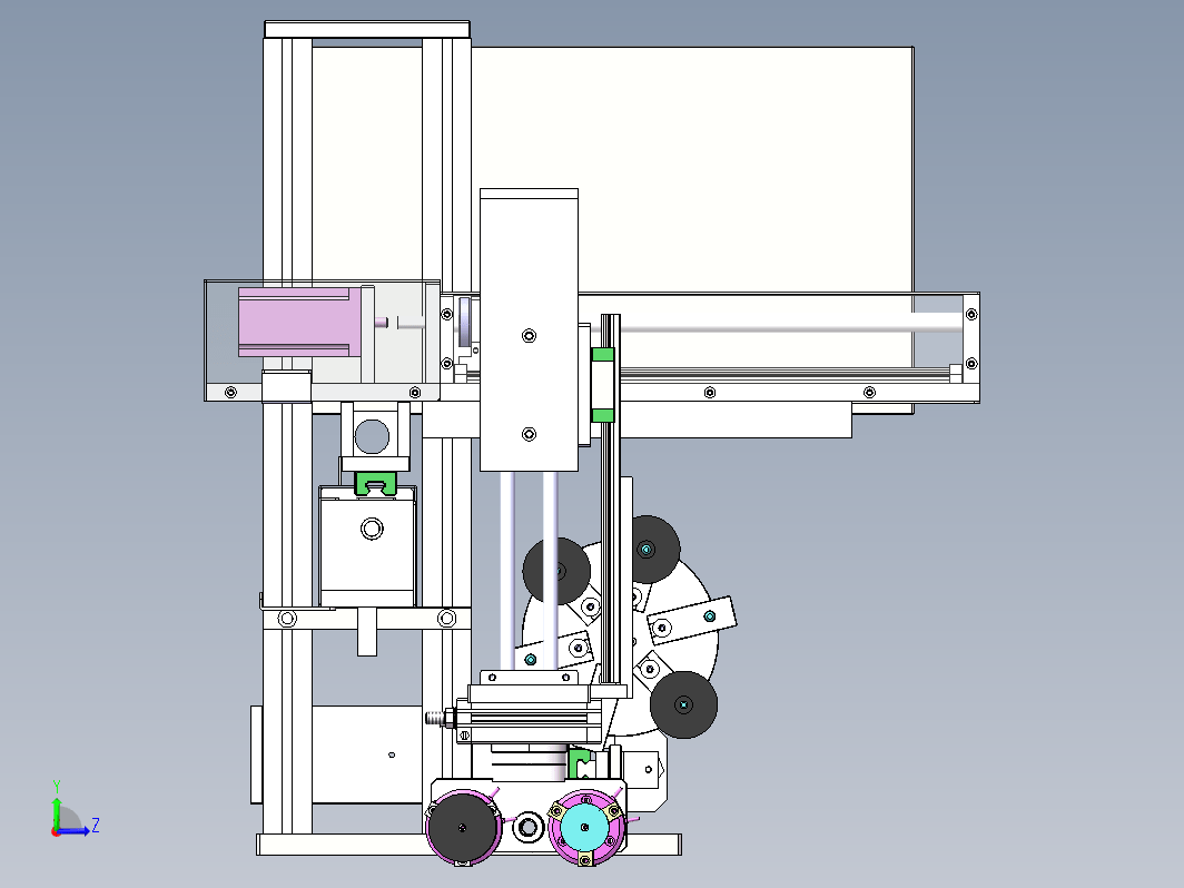 T26 CNC上料机械手