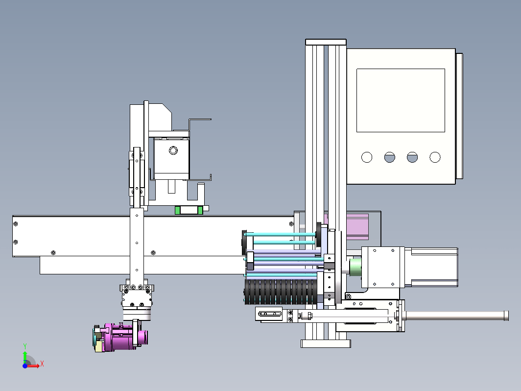 T26 CNC上料机械手