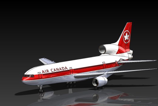 简易Lockheed L-1011 Tristar飞行造型缩略图