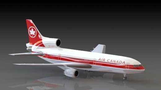 简易Lockheed L-1011 Tristar飞行造型缩略图