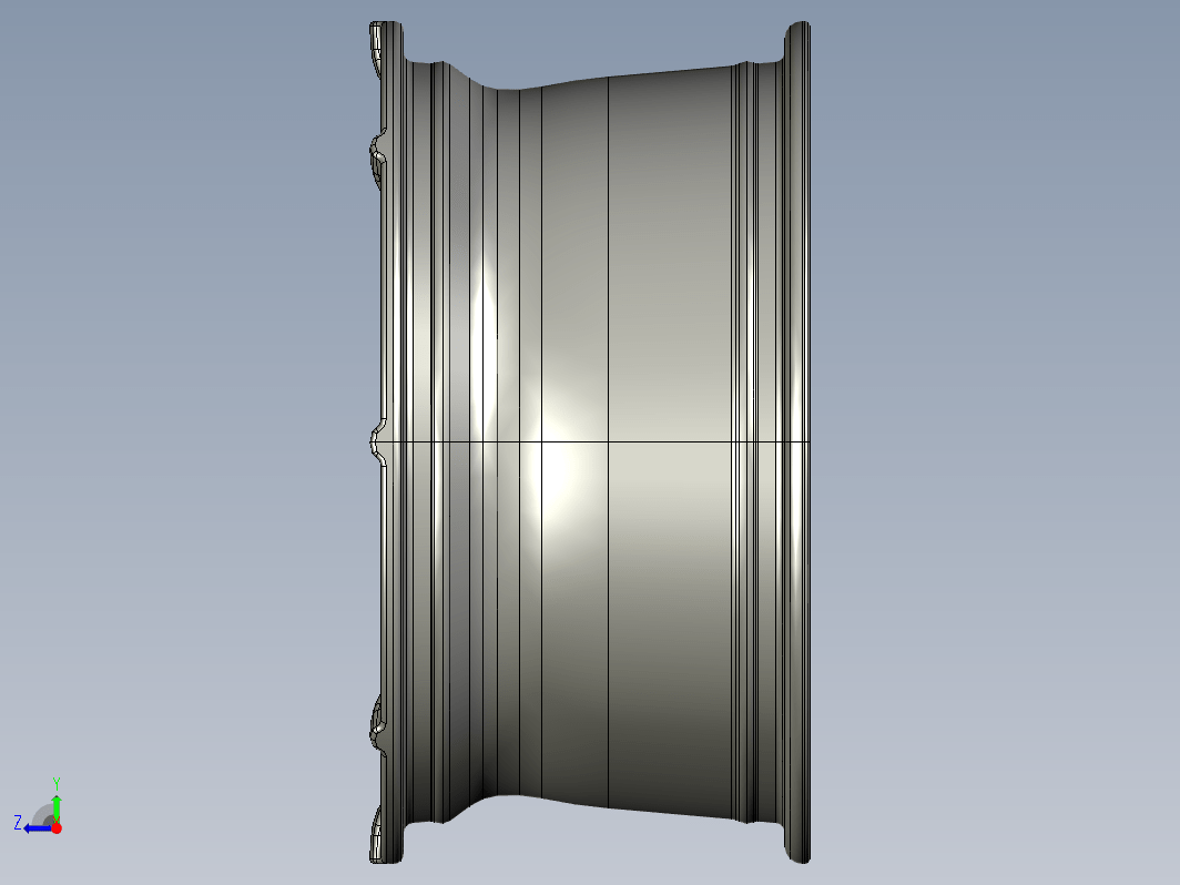 轮毂 3D模型