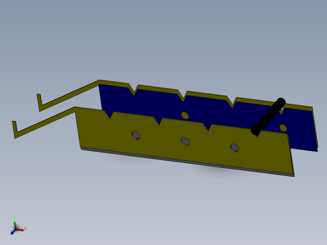 solidworks 中的杆运输机构