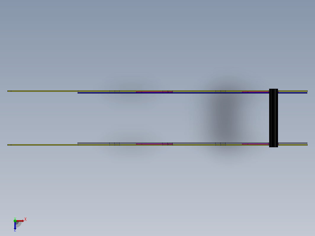 solidworks 中的杆运输机构