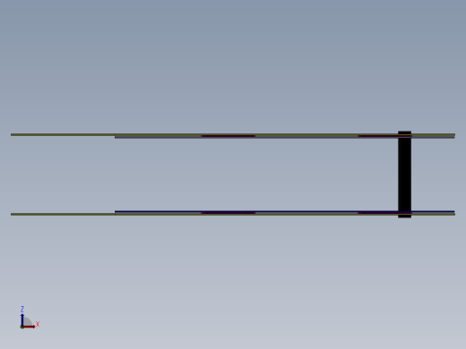 solidworks 中的杆运输机构缩略图