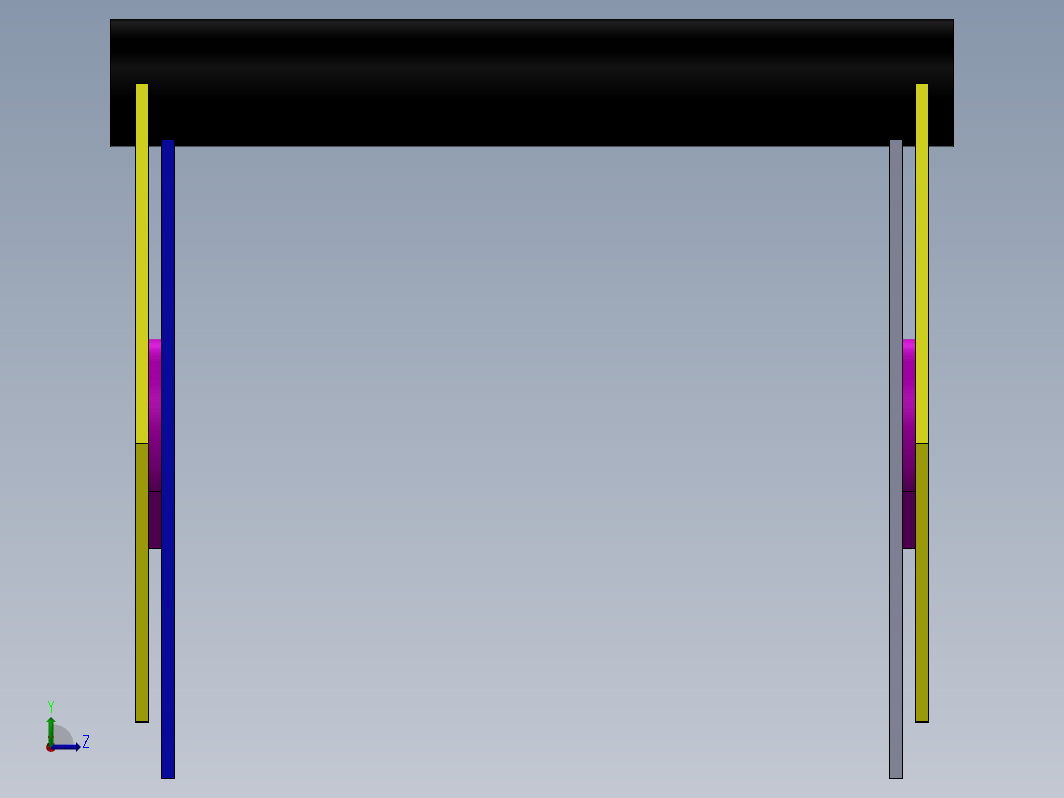 solidworks 中的杆运输机构