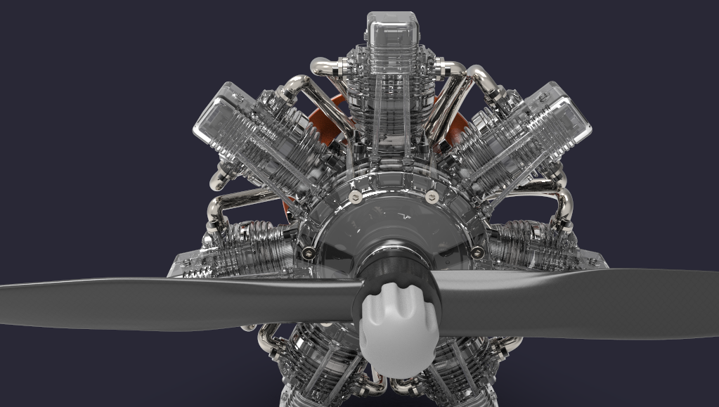 Rotary-Engine 7缸星形发动机