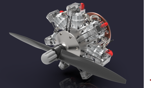 Rotary-Engine 7缸星形发动机缩略图