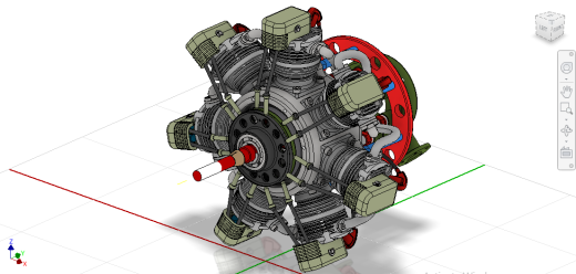 Rotary-Engine 7缸星形发动机缩略图