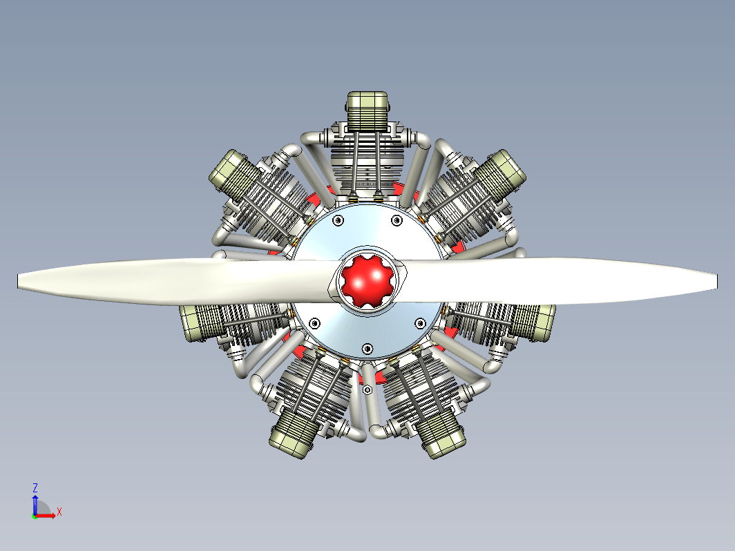 Rotary-Engine 7缸星形发动机