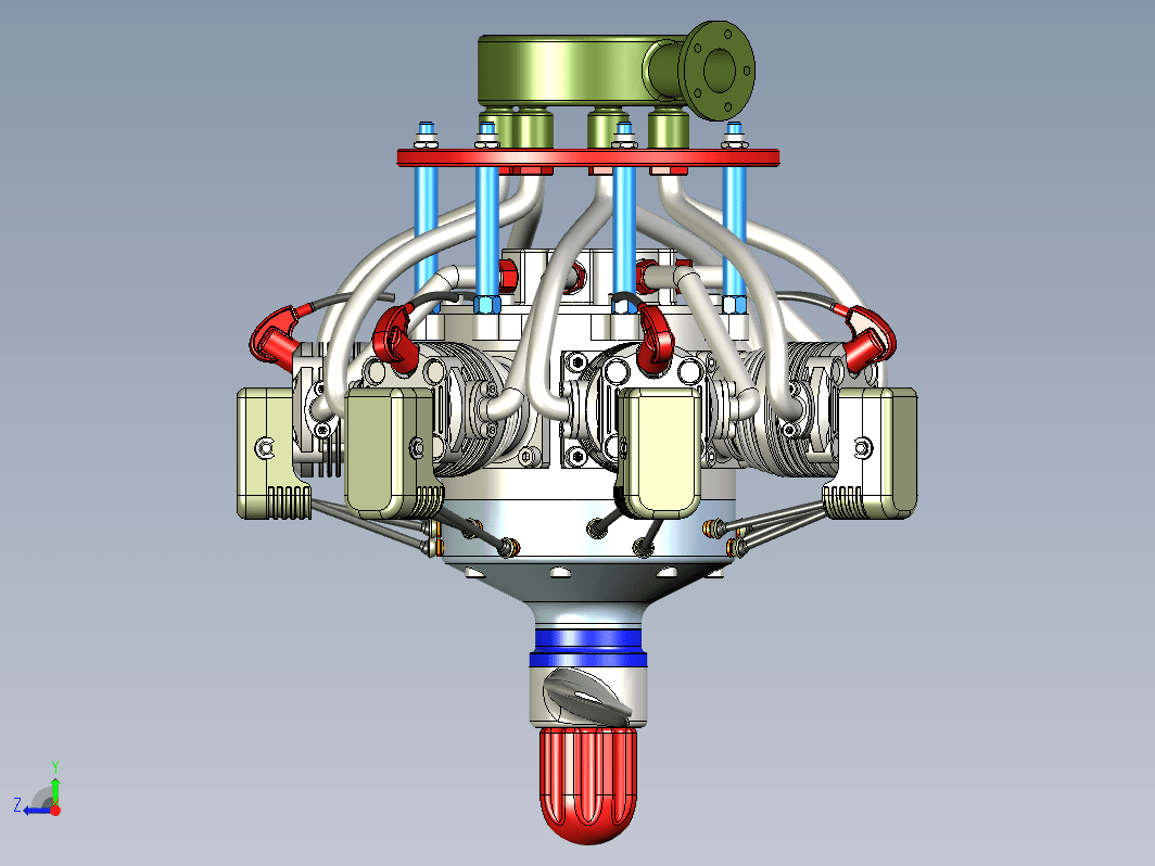 Rotary-Engine 7缸星形发动机