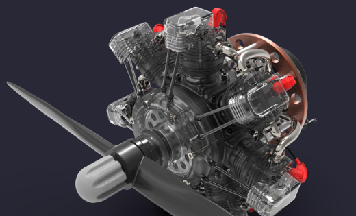 Rotary-Engine 7缸星形发动机缩略图