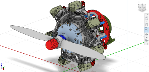 Rotary-Engine 7缸星形发动机缩略图