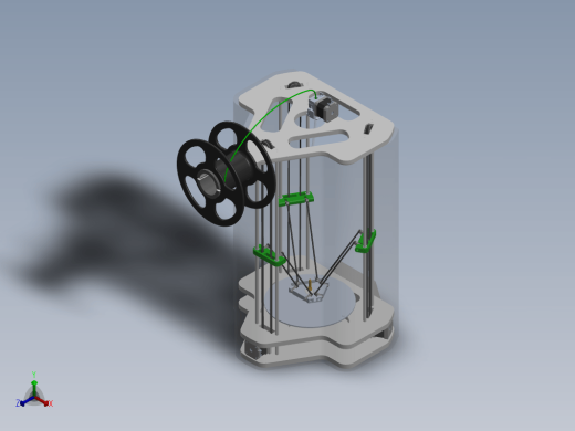 3d Delta 打印机缩略图