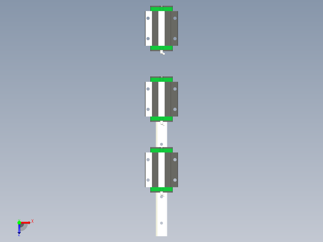 HGW-CA╱HGW-HA 滚珠式线性滑轨╱直线导轨[HGW35HA3R400Z0CI]